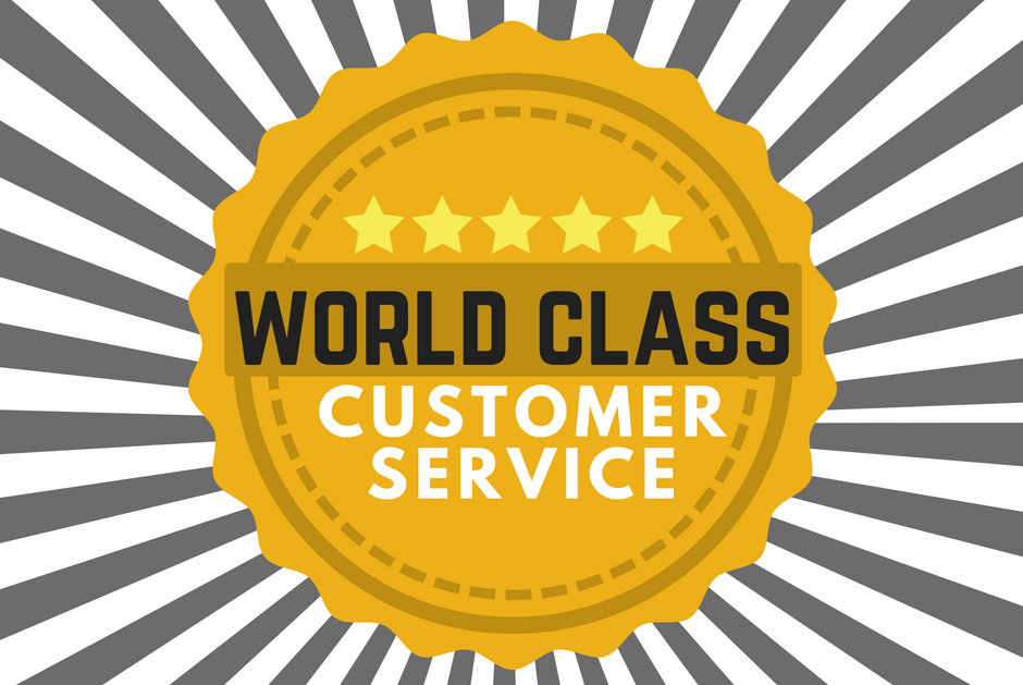 Providing World Class Customer Service